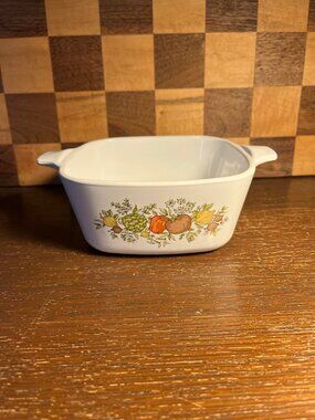 Small Spice of Life Corning Ware Casserole